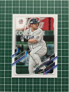 ★TOPPS 2021 NPB プロ野球 #214 中村剛也［埼玉西武ライオンズ］ベースカード「BASE」★