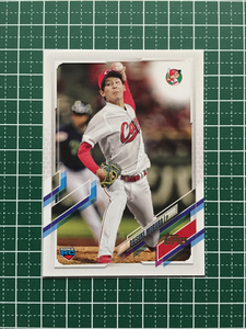 ★TOPPS 2021 NPB プロ野球 #156 森浦大輔［広島東洋カープ］ベースカード「BASE」ルーキー「RC」★