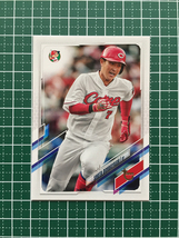 ★TOPPS 2021 NPB プロ野球 #12 堂林翔太［広島東洋カープ］VINTAGE STOCK パラレル版 99枚限定★_画像1