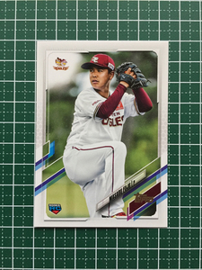 ★TOPPS 2021 NPB プロ野球 #83 藤井聖［東北楽天ゴールデンイーグルス］ベースカード「BASE」ルーキー「RC」★