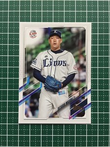 ★TOPPS 2021 NPB プロ野球 #151 増田達至［埼玉西武ライオンズ］ベースカード「BASE」★