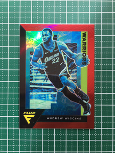 ★PANINI 2020-21 NBA FLUX #58 ANDREW WIGGINS［GOLDEN STATE WARRIORS］ベースカード「VETERANS」RED パラレル版★