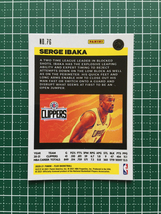 ★PANINI 2020-21 NBA FLUX #76 SERGE IBAKA［LOS ANGELES CLIPPERS］ベースカード「VETERANS」★_画像2
