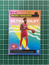 ★PANINI 2020-21 NBA FLUX #UV-BRU BRUNO FERNANDO［ATLANTA HAWKS］直筆サインカード「ULTRAVIOLET SIGNATURES」auto★_画像2