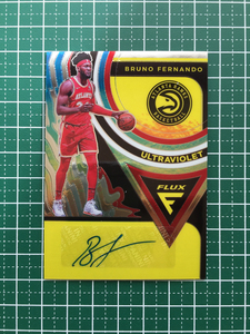 ★PANINI 2020-21 NBA FLUX #UV-BRU BRUNO FERNANDO［ATLANTA HAWKS］直筆サインカード「ULTRAVIOLET SIGNATURES」auto★