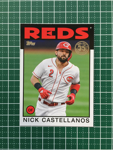 ★TOPPS MLB 2021 UPDATE #86B-3 NICK CASTELLANOS［CINCINNATI REDS］インサートカード「1986 TOPPS BASEBALL 35th ANNIVERSARY」★