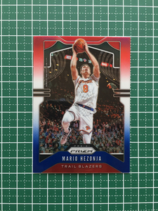 ★PANINI NBA 2019-20 PRIZM #219 MARIO HEZONJA［PORTLAND TRAIL BLAZERS］RED-WHITE-BLUE パラレル版 2020★