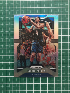 ★PANINI NBA 2019-20 PRIZM #242 ELFRID PAYTON［NEW YORK KNICKS］ベースカード SILVER パラレル版 2020★