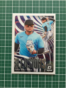 ★PANINI MLB 2020 DONRUSS OPTIC #OI-4 ISAN DIAZ［MIAMI MARLINS］インサートカード「OPTIC ILLUSIONS」20★