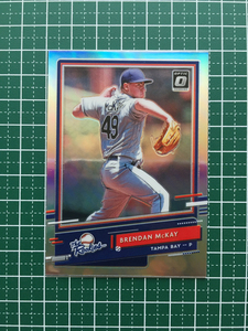 ★PANINI MLB 2020 DONRUSS OPTIC #R-7 BRENDAN MCKAY［TAMPA BAY RAYS］インサート「THE ROOKIES」パラレル版 ルーキー RC 20★