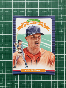 ★PANINI MLB 2020 DONRUSS #20 ALEX BREGMAN［HOUSTON ASTROS］ベースカード「DIAMOND KINGS」20★