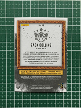 ★PANINI MLB 2020 DIAMOND KINGS #49 ZACK COLLINS［CHICAGO WHITE SOX］ベースカード ルーキー RC 20★_画像2