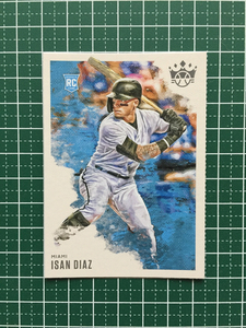 ★PANINI MLB 2020 DIAMOND KINGS #81 ISAN DIAZ［MIAMI MARLINS］ベースカード ルーキー RC 20★