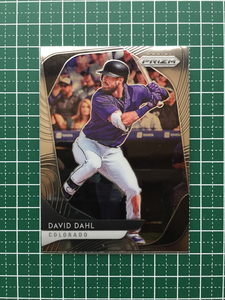 ★PANINI MLB 2020 PRIZM #169 DAVID DAHL［COLORADO ROCKIES］ベースカード「Tier II」20★