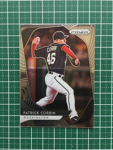 ★PANINI MLB 2020 PRIZM #187 PATRICK CORBIN［WASHINGTON NATIONALS］ベースカード「Tier II」20★