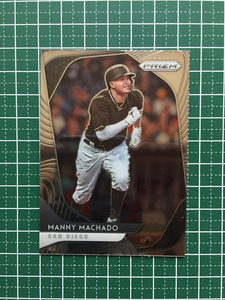 ★PANINI MLB 2020 PRIZM #76 MANNY MACHADO［SAN DIEGO PADRES］ベースカード 20★