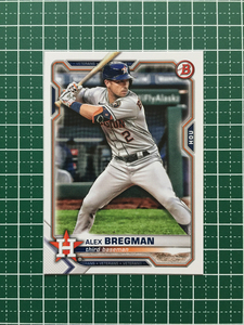 ★TOPPS MLB 2021 BOWMAN #25 ALEX BREGMAN［HOUSTON ASTROS］ベースカード「BASE」★