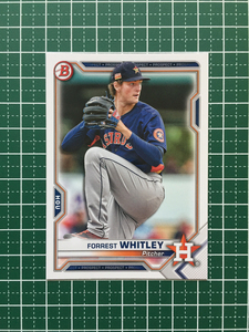 ★TOPPS MLB 2021 BOWMAN #BP-9 FORREST WHITLEY［HOUSTON ASTROS］ベースカード「PAPER PROSPECTS」★