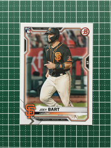 ★TOPPS MLB 2021 BOWMAN #51 JOEY BART［SAN FRANCISCO GIANTS］ベースカード「BASE」ルーキー RC★