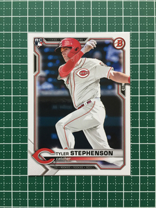 ★TOPPS MLB 2021 BOWMAN #20 TYLER STEPHENSON［CINCINNATI REDS］ベースカード「BASE」ルーキー RC★