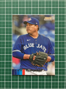 ★TOPPS MLB 2020 STADIUM CLUB #137 柳賢振／HYUN-JIN RYU［TORONTO BLUE JAYS］ベースカード 20★