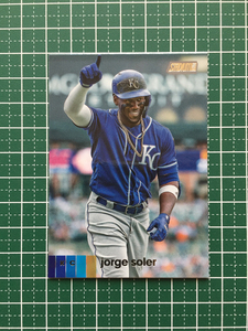 ★TOPPS MLB 2020 STADIUM CLUB #212 JORGE SOLER［KANSAS CITY ROYALS］ベースカード 20★