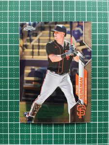 ★MLB 2020 TOPPS CHROME UPDATE #U-36 TYLER HEINEMAN［SAN FRANCISCO GIANTS］ベースカード ルーキー RC★