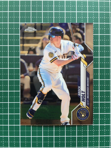 ★MLB 2020 TOPPS CHROME UPDATE #U-45 BROCK HOLT［MILWAUKEE BREWERS］ベースカード★