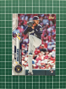 ★TOPPS MLB 2020 UPDATE SERIES #U-113 DEVIN WILLIAMS［MILWAUKEE BREWERS］ベースカード ルーキー RC 20★