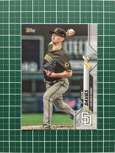 ★TOPPS MLB 2020 UPDATE SERIES #U-155 ZACH DAVIES［SAN DIEGO PADRES］ベースカード 20★