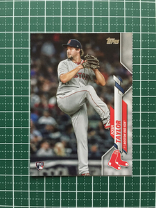 ★TOPPS MLB 2020 UPDATE SERIES #U-25 JOSH TAYLOR［BOSTON RED SOX］ベースカード ルーキー RC 20★