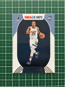 ★PANINI 2020-21 NBA HOOPS #246 DESMOND BANE［MEMPHIS GRIZZLIES］ベースカード「ROOKIES」ルーキー RC★