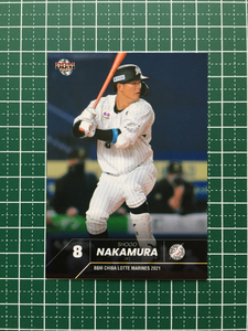 ★BBM 2021 プロ野球 ベースボールカード #M45 中村奨吾［千葉ロッテマリーンズ］レギュラーカード★