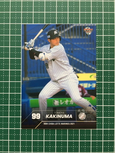 ★BBM 2021 プロ野球 ベースボールカード #M41 柿沼友哉［千葉ロッテマリーンズ］レギュラーカード★