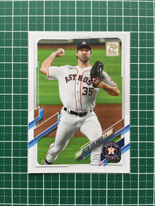 ★TOPPS MLB 2021 SERIES 1 #112 JUSTIN VERLANDER［HOUSTON ASTROS］ベースカード★