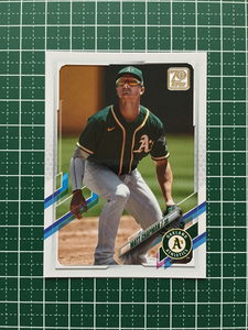 ★TOPPS MLB 2021 SERIES 1 #3 MATT CHAPMAN［OAKLAND ATHLETICS］ベースカード★