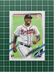 ★TOPPS MLB 2021 SERIES 1 #187 CRISTIAN PACHE［ATLANTA BRAVES］ベースカード ルーキー RC★