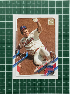 ★TOPPS MLB 2021 SERIES 1 #308 JAY BRUCE［PHILADELPHIA PHILLIES］ベースカード★