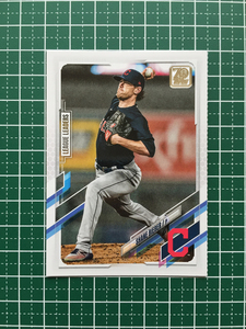 ★TOPPS MLB 2021 SERIES 1 #105 SHANE BIEBER［CLEVELAND INDIANS］ベースカード「LL」★