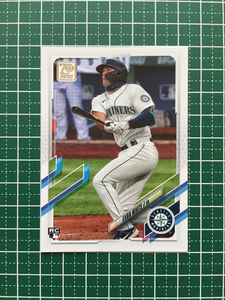 ★TOPPS MLB 2021 SERIES 1 #151 EVAN WHITE［SEATTLE MARINERS］ベースカード ルーキー RC★