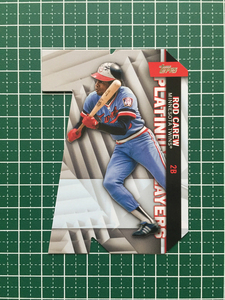 ★TOPPS MLB 2021 SERIES 2 #PDC-33 ROD CAREW［MINNESOTA TWINS］インサートカード「TOPPS PLATINUM PLAYERS DIE-CUTS」★