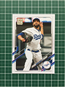 ★TOPPS MLB 2021 SERIES 2 #416 DAVID PRICE［LOS ANGELES DODGERS］ベースカード★