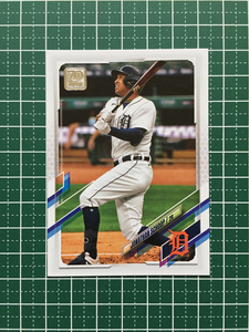 ★TOPPS MLB 2021 SERIES 2 #595 JONATHAN SCHOOP［DETROIT TIGERS］ベースカード★