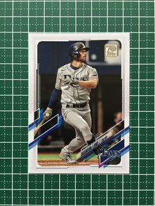 ★TOPPS MLB 2021 SERIES 2 #334 BRANDON LOWE［TAMPA BAY RAYS］ベースカード★