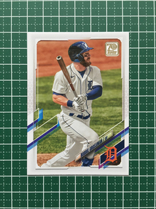 ★TOPPS MLB 2021 SERIES 2 #509 ROBBIE GROSSMAN［DETROIT TIGERS］ベースカード★