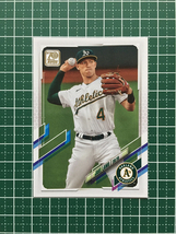 ★TOPPS MLB 2021 SERIES 2 #442 JAKE LAMB［OAKLAND ATHLETICS］ベースカード★_画像1