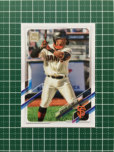 ★TOPPS MLB 2021 SERIES 2 #605 DONOVAN SOLANO［SAN FRANCISCO GIANTS］ベースカード★