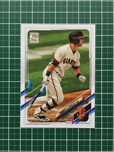 ★TOPPS MLB 2021 SERIES 2 #462 TOMMY LA STELLA［SAN FRANCISCO GIANTS］ベースカード★