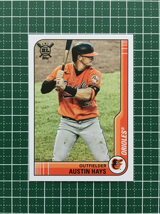 ★TOPPS MLB 2021 BIG LEAGUE #46 AUSTIN HAYS［BALTIMORE ORIOLES］ベースカード「VETERANS &amp; ROOKIES」★