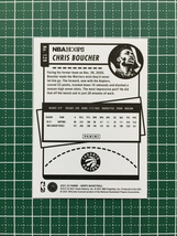 ★PANINI 2021-22 NBA HOOPS #129 CHRIS BOUCHER［TORONTO RAPTORS］ベースカード「BASE」★_画像2